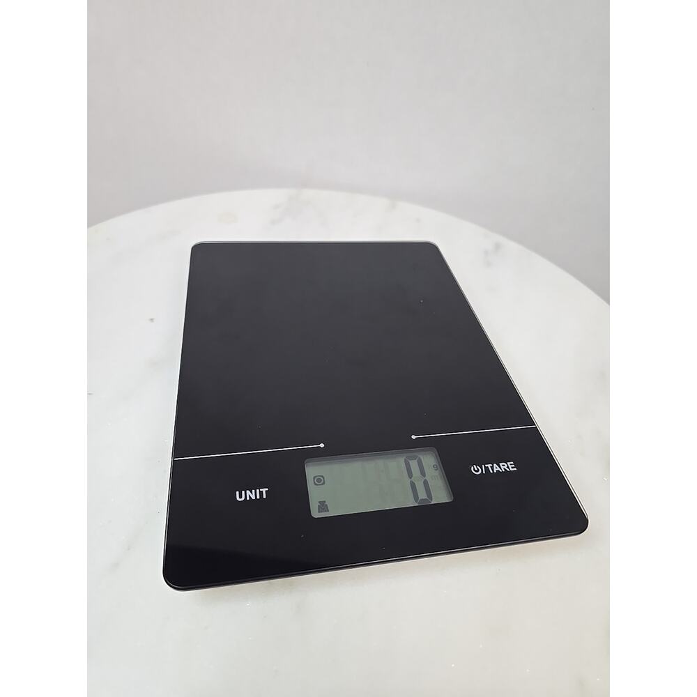 Compact Digital Kitchen Scale 5 kg Black